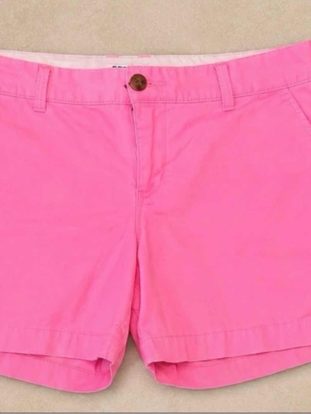 Old Navy Hot Pink Chino Bermuda Shorts
